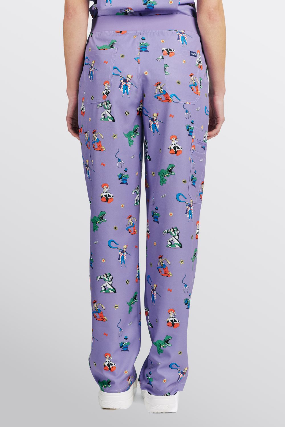 Disney & Pixar’s Toy Story Women’s Cargo Scrub Pants, You’ve got a Friend
