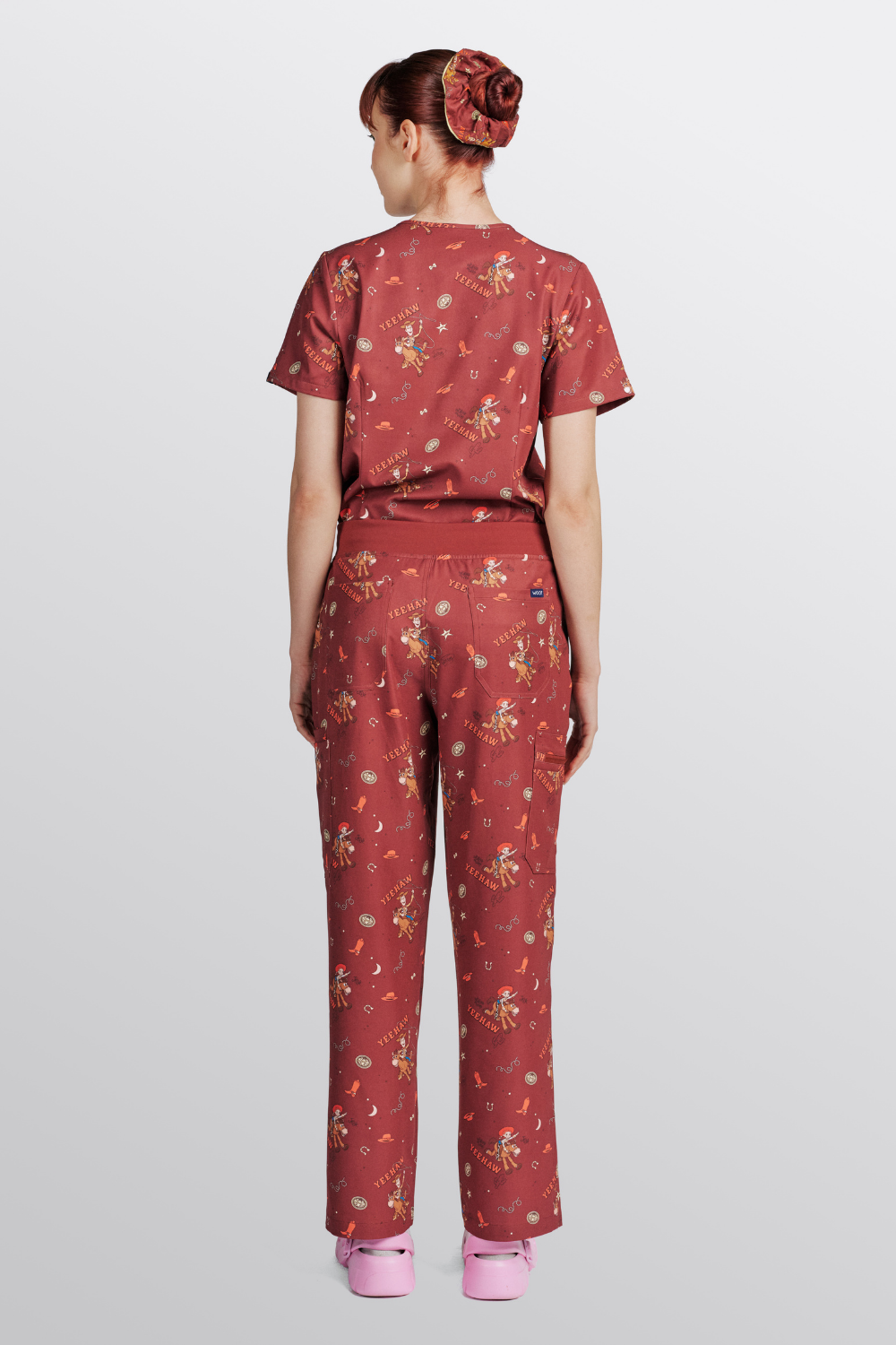 Disney & Pixar’s Toy Story Women’s Scrub Set, Yeehaw