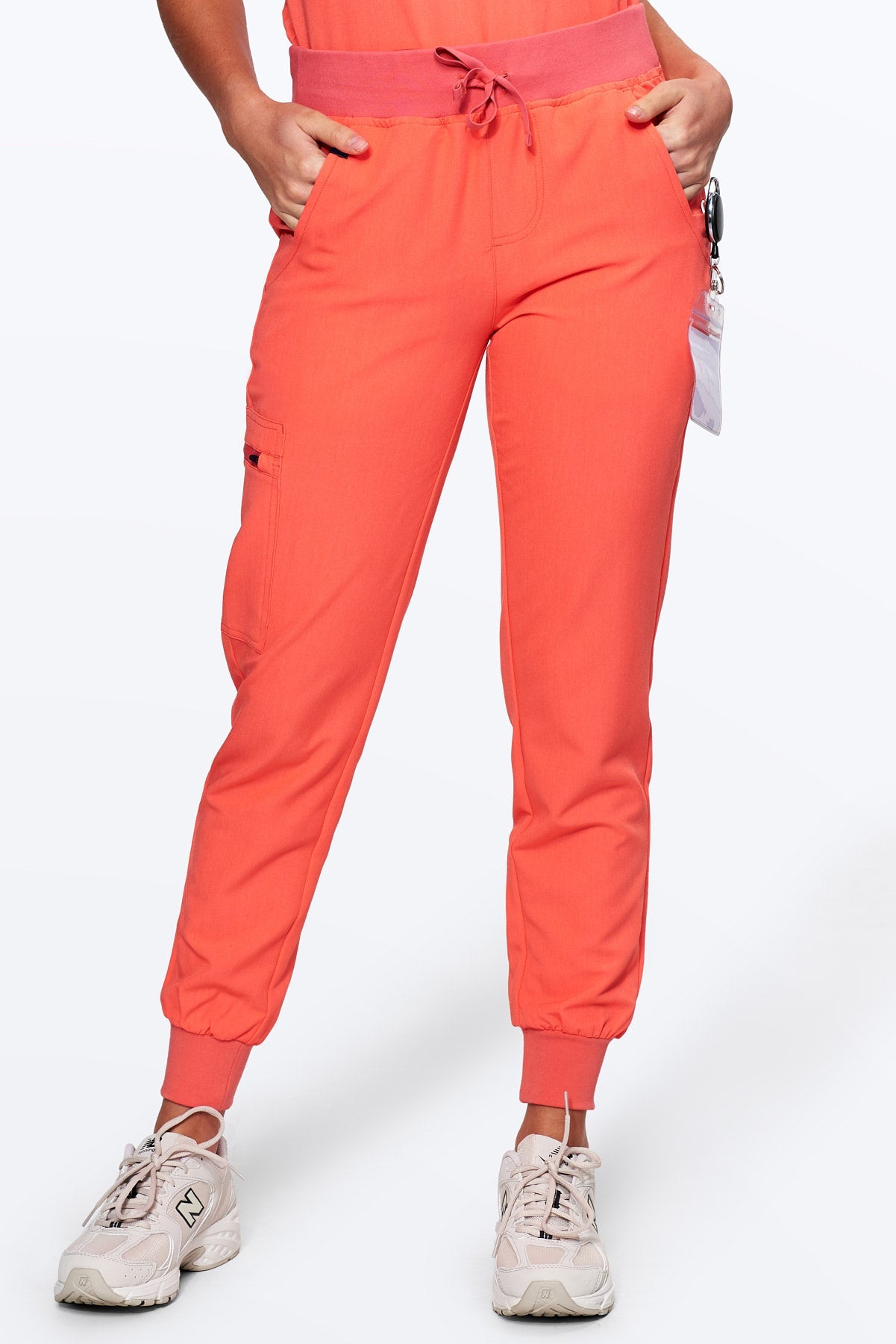 Women's 6-Pocket Jogger - Whimsical Coral