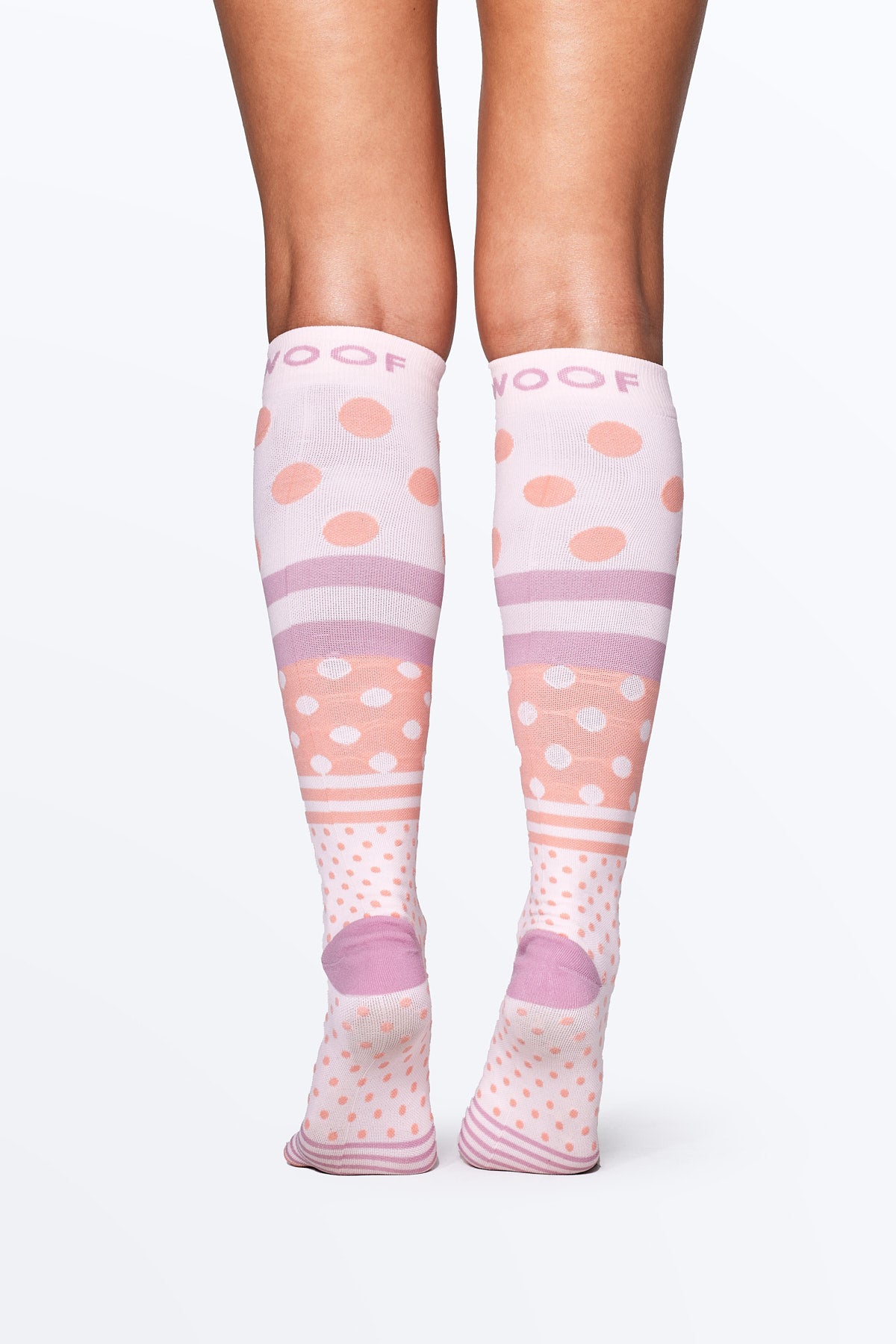 Spotty Spice Bamboo Compression Socks