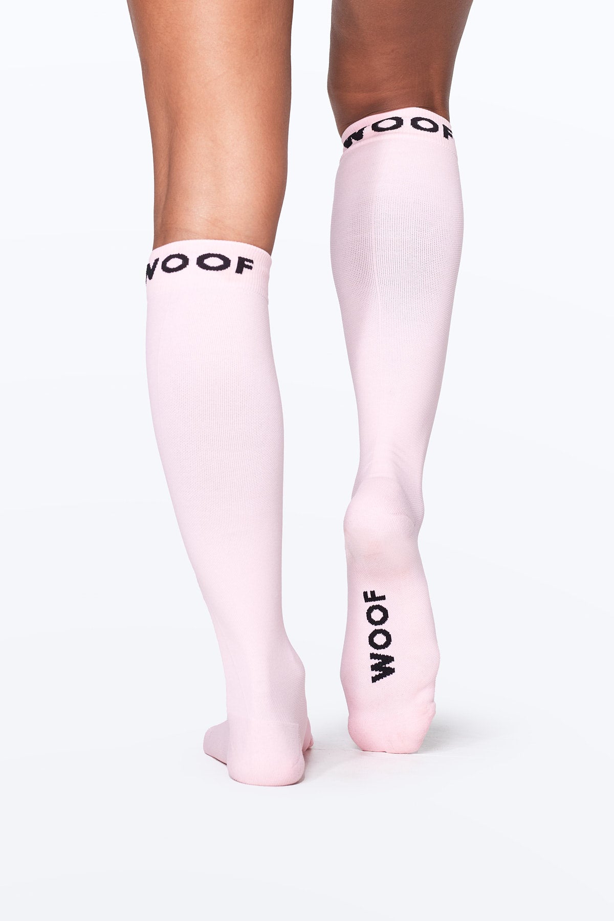Baby Pink Bamboo Compression Socks