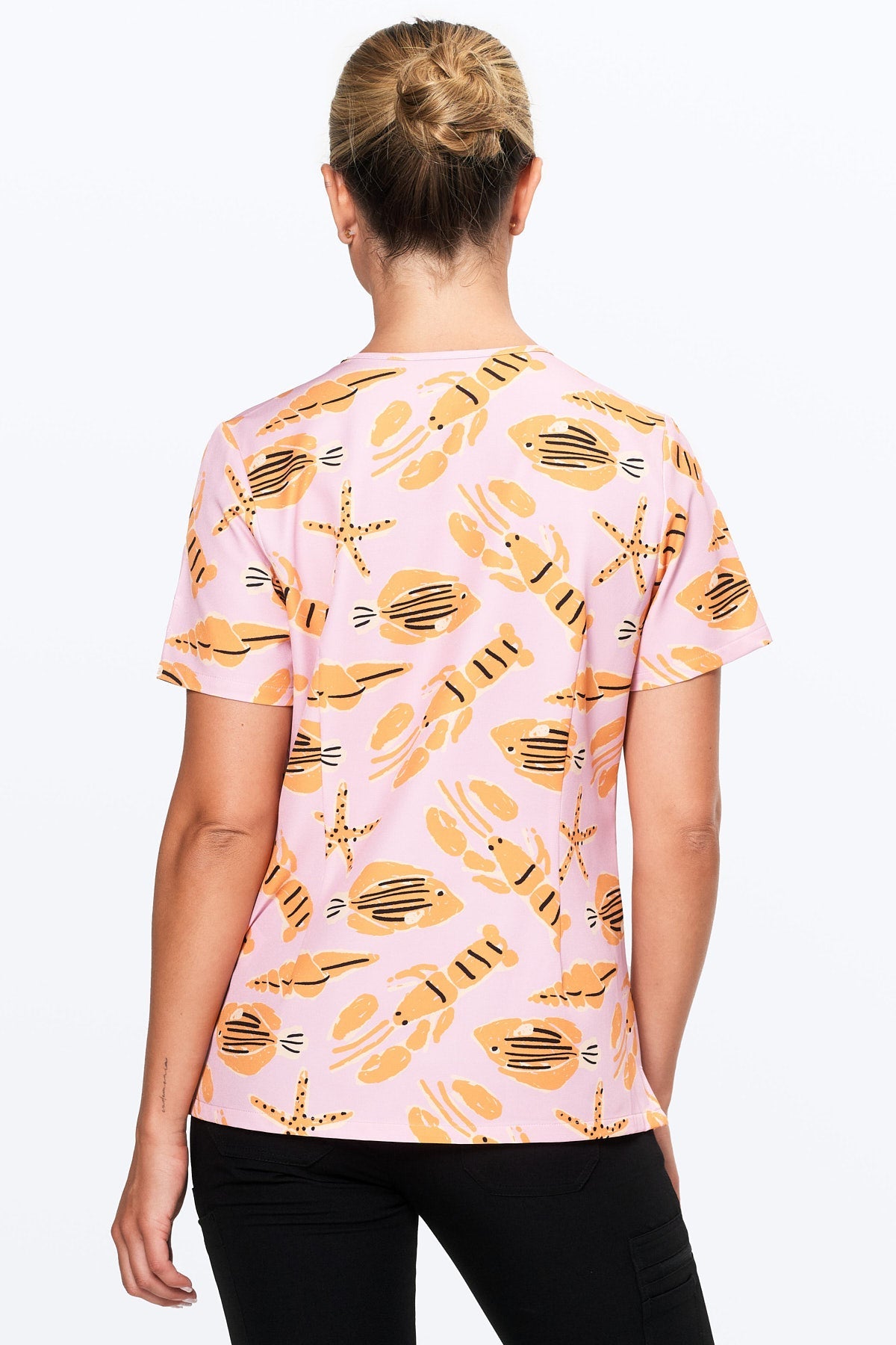 Under the Sea Women’s 3-Pocket Scrub Top