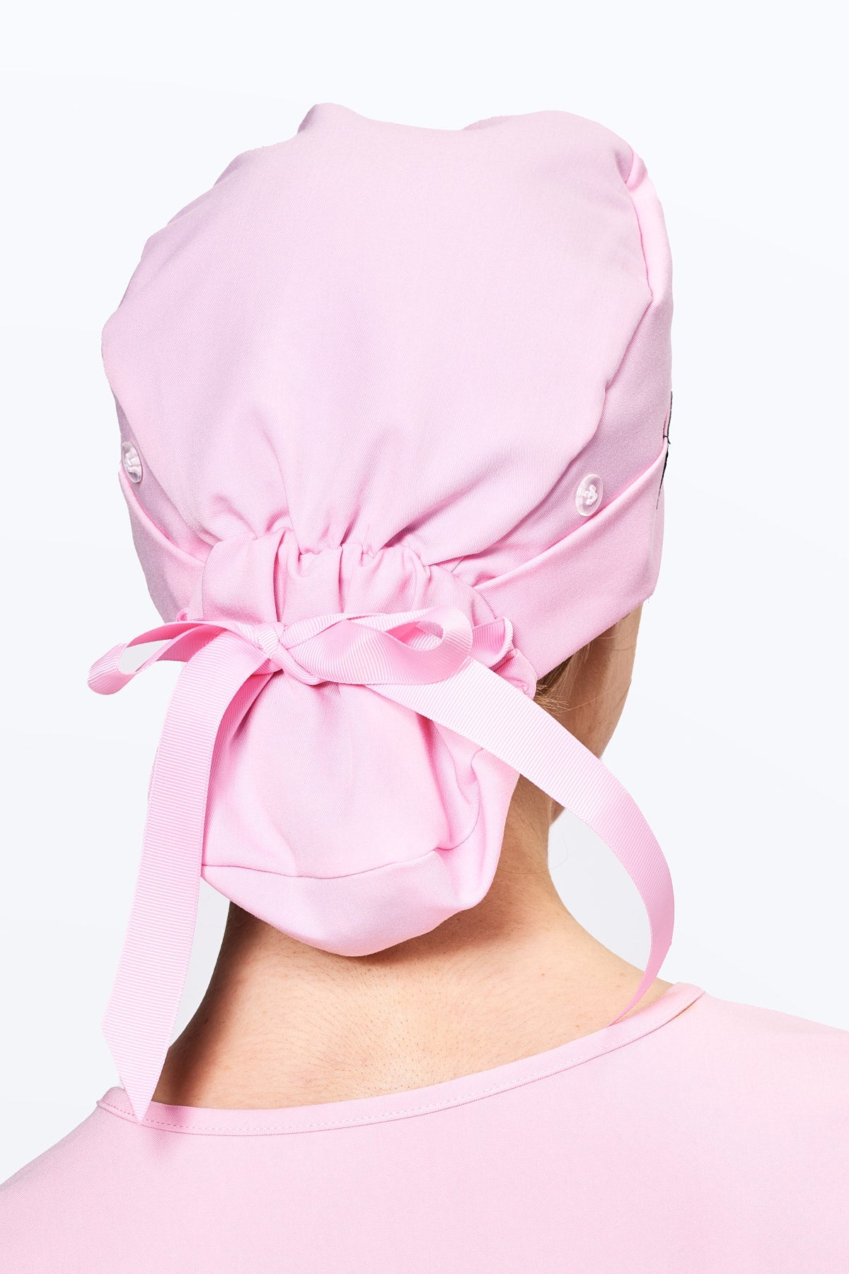 Perfect Match Sweat-Wicking Scrub Cap — Baby Pink
