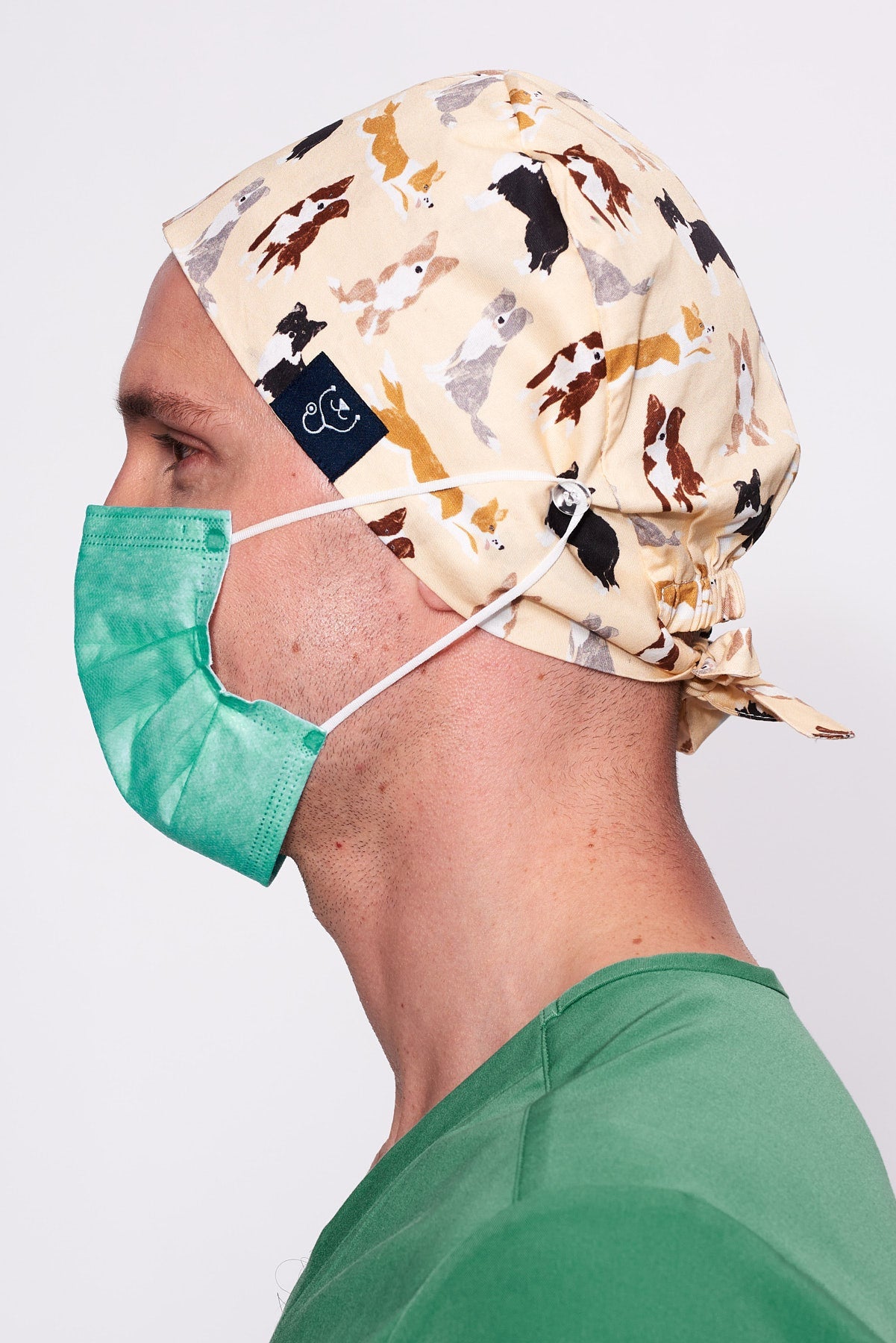 Border Collies Scrub Cap