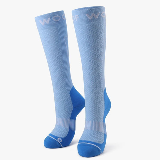 Blue Performance Compression Socks