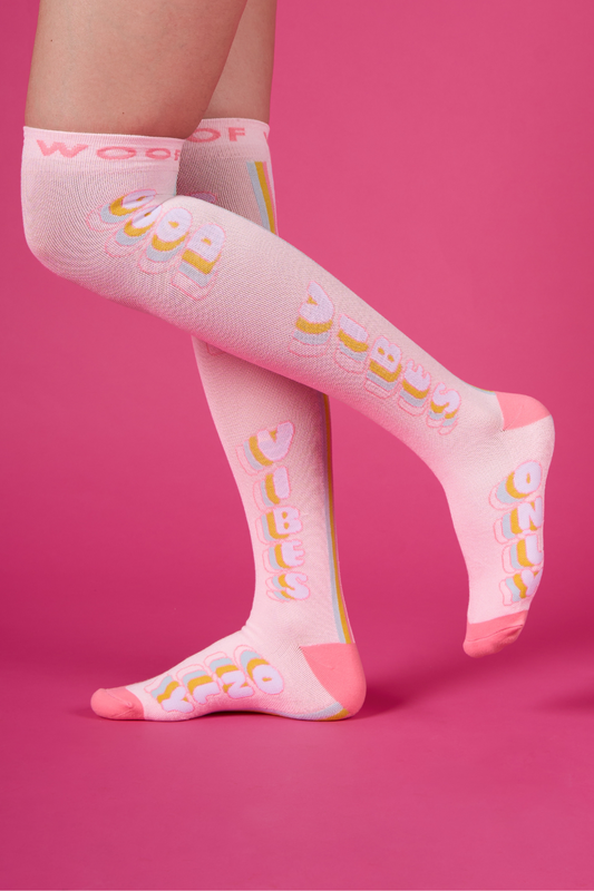 Good Vibes Bamboo Compression Socks