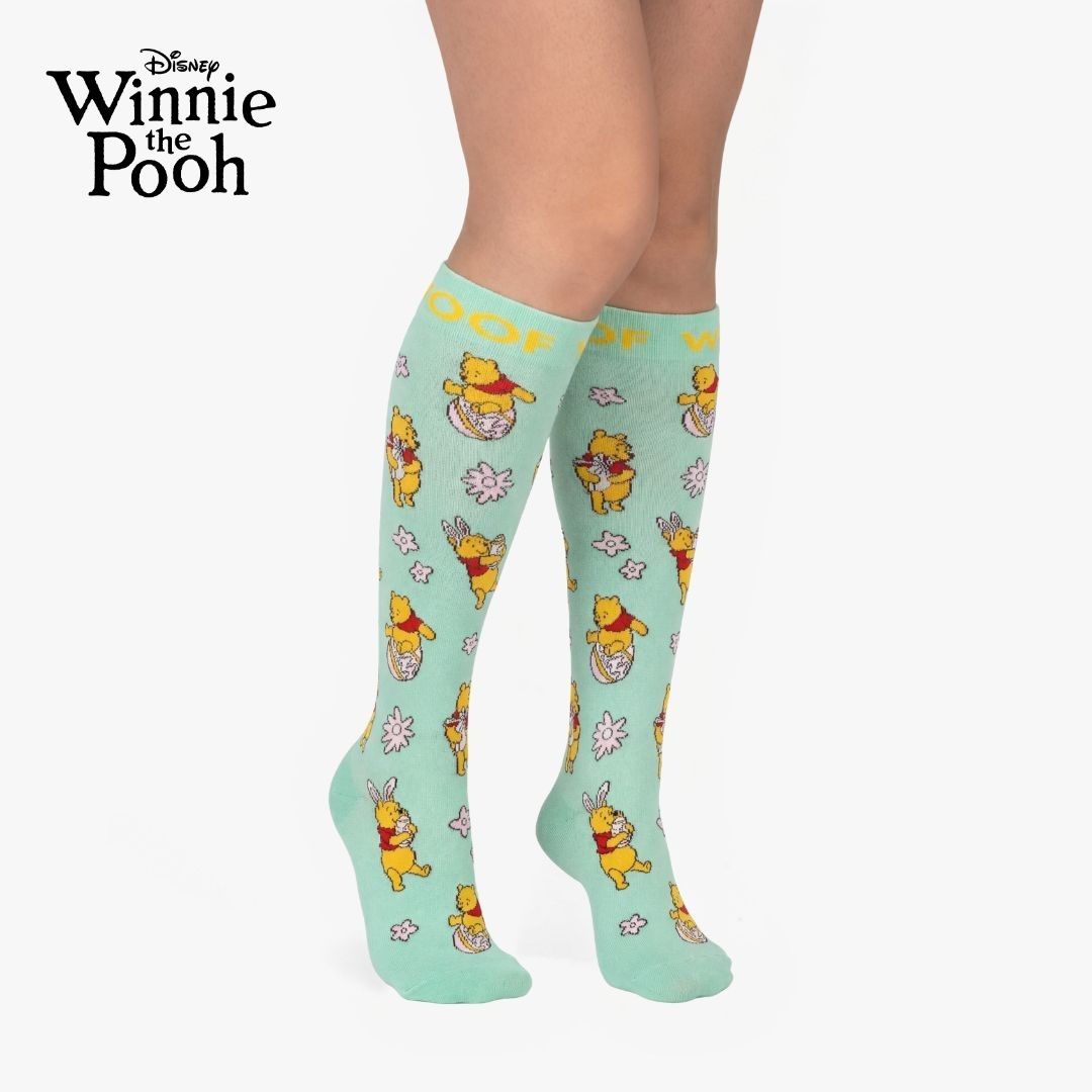 Disney’s Winnie the Pooh Bamboo Compression Socks, Easter Egg Hunt