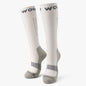 White & Grey Performance Compression Socks