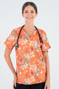 Sunburnt Country Women’s 3-Pocket Scrub Top