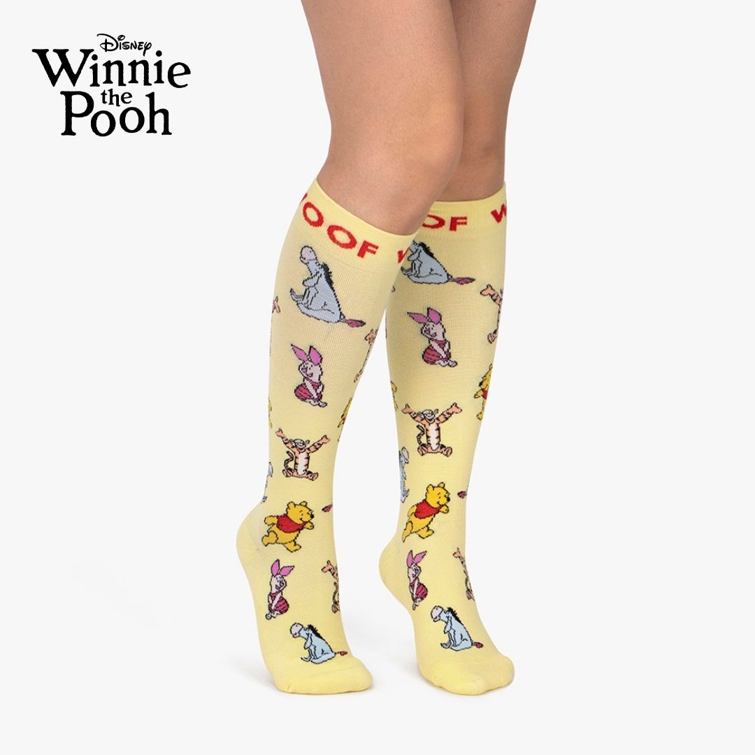 Disney’s Winnie the Pooh, Piglet, Eeyore and Tigger Compression Socks ...