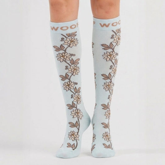 Flower Chain Bamboo Compression Socks