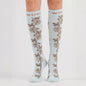 Flower Chain Bamboo Compression Socks