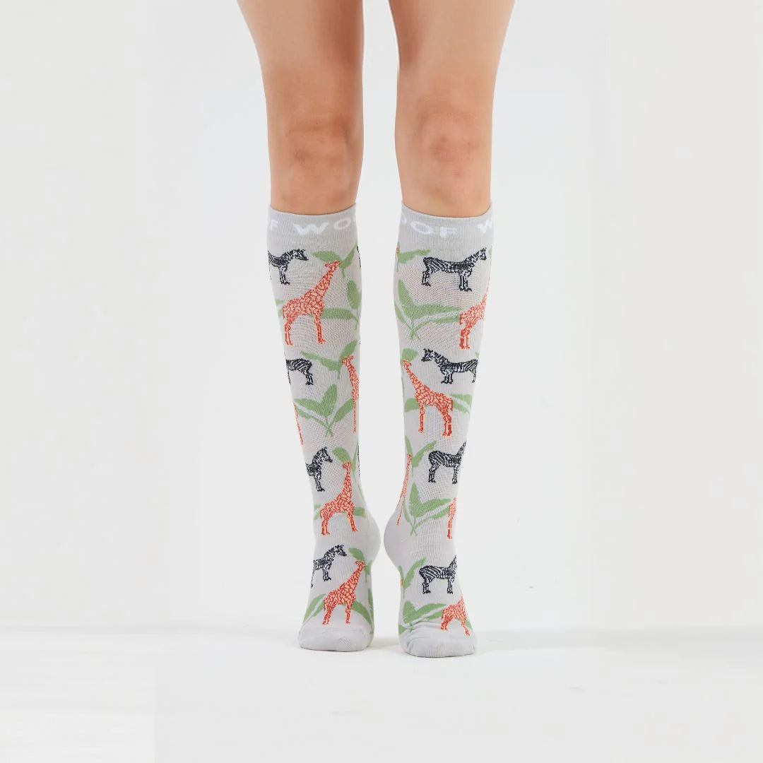 Wild Beauty Bamboo Compression Socks