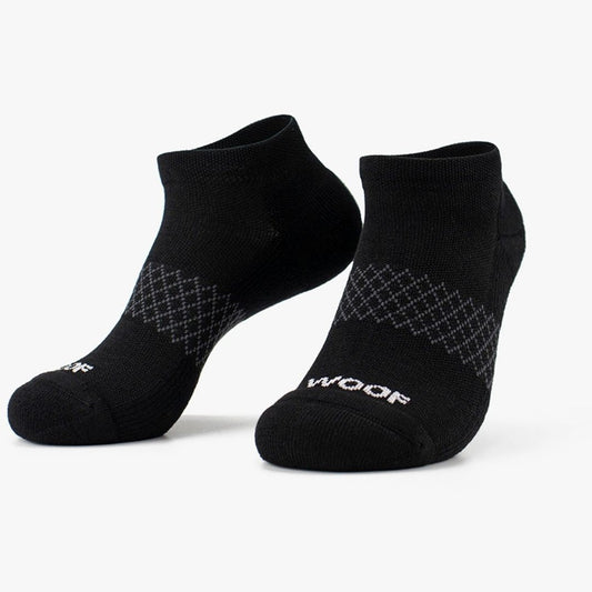 Black Bamboo Ankle Compression Socks