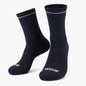 Navy Bamboo Crew Compression Socks