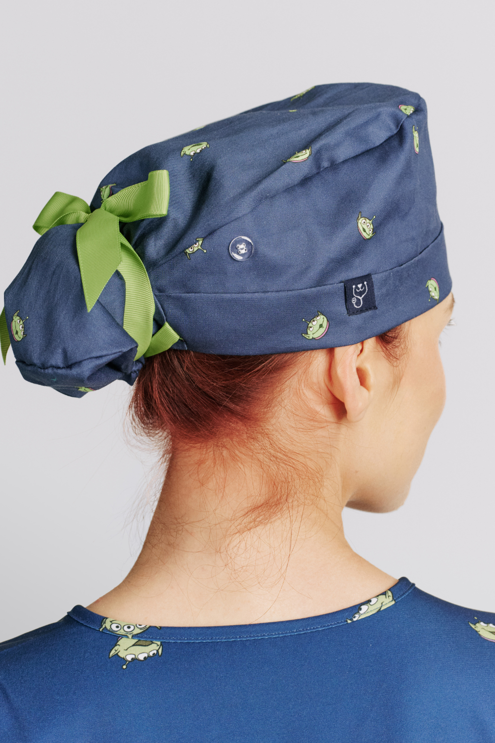 Disney & Pixar’s Toy Story Women’s Scrub Cap, Little Green Men