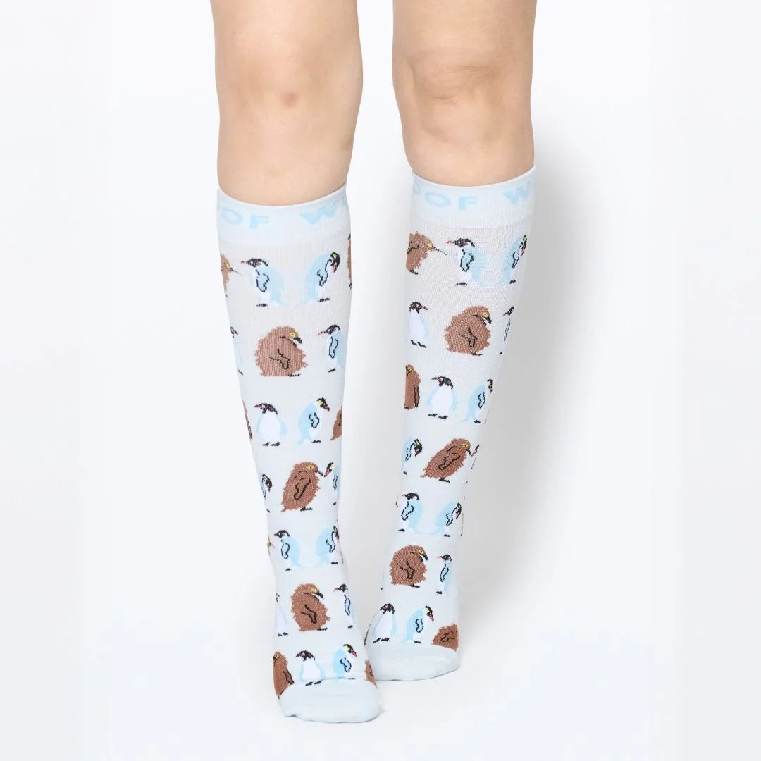 I'm Just a Baby Penguin Bamboo Compression Socks