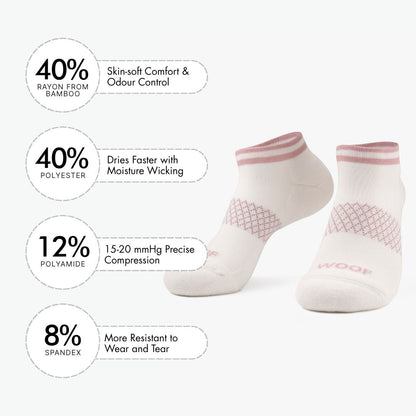 [Double Pink Stripes on White]