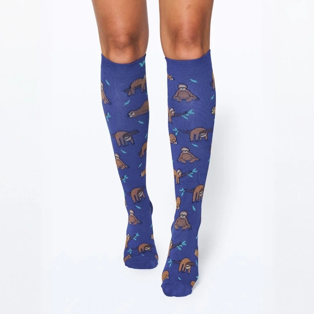 Sloth Bamboo Compression Socks