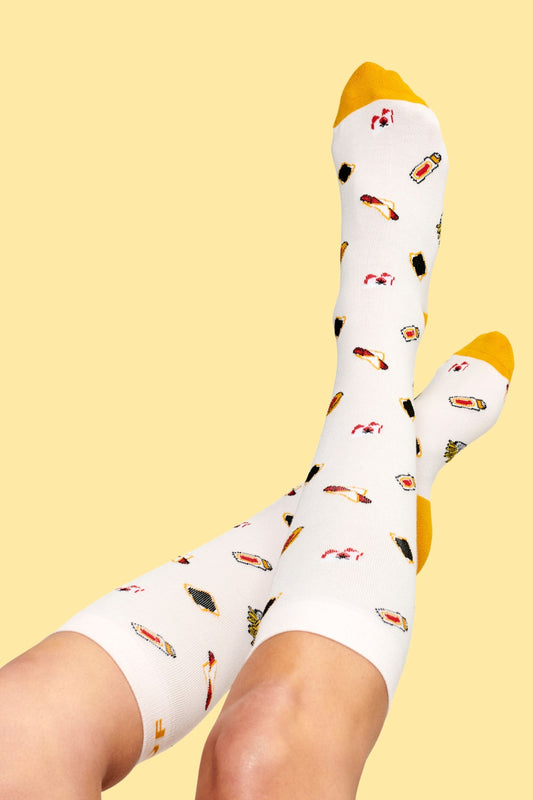 Tuck Shop Snacks Bamboo Compression Socks