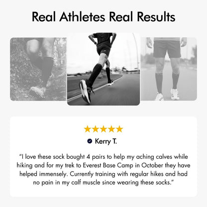 Fern Green Performance Compression Socks