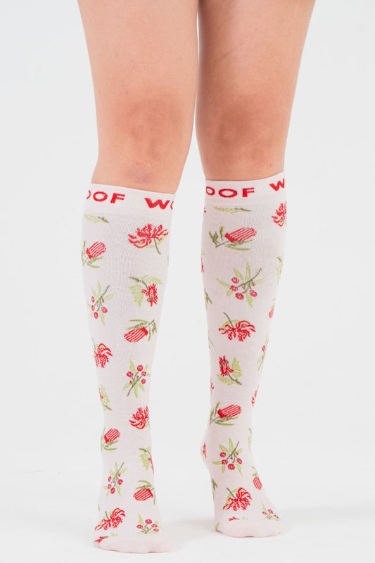 Bushland Blooms Bamboo Compression Socks