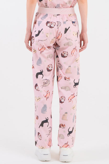 Cats Cats Cats Women’s Cargo Scrub Pants