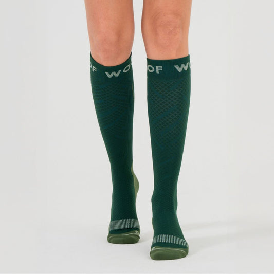Fern Green Performance Compression Socks