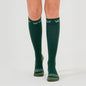 Fern Green Performance Compression Socks