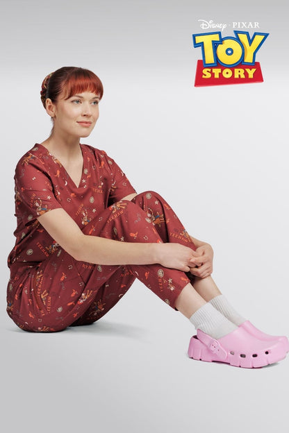 Disney & Pixar’s Toy Story Women’s Scrub Set, Yeehaw