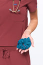Caribbean Blue Scrunchie
