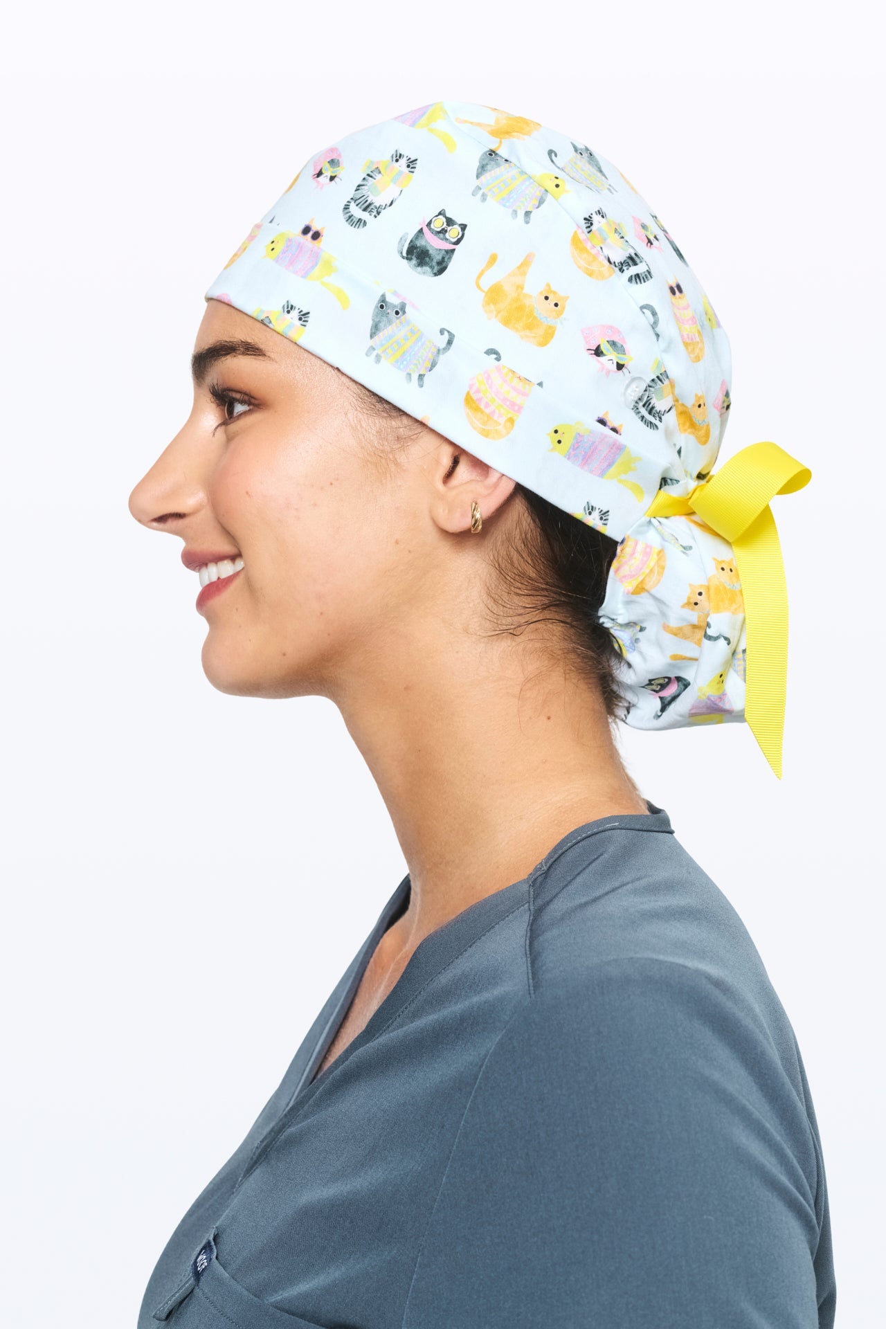 Cool Cats Scrub Cap