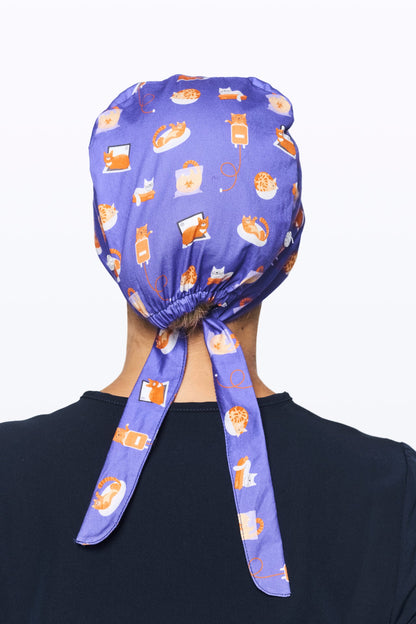 If I Fit I Sit Scrub Cap