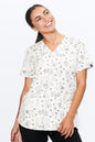 Hoppy Easter Women’s 3-Pocket Scrub Top