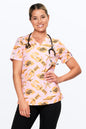 Under the Sea Women’s 3-Pocket Scrub Top