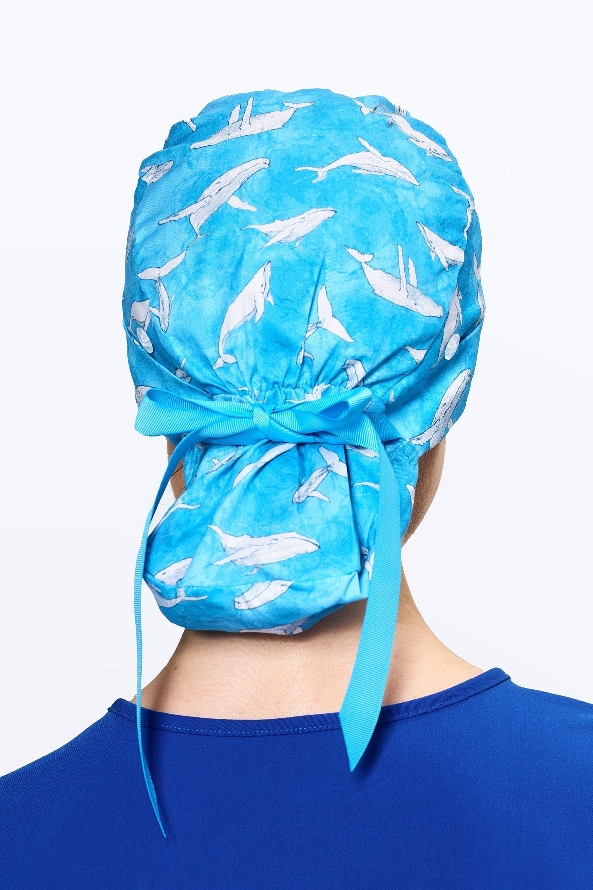 Migaloo: The White Whale Scrub Cap