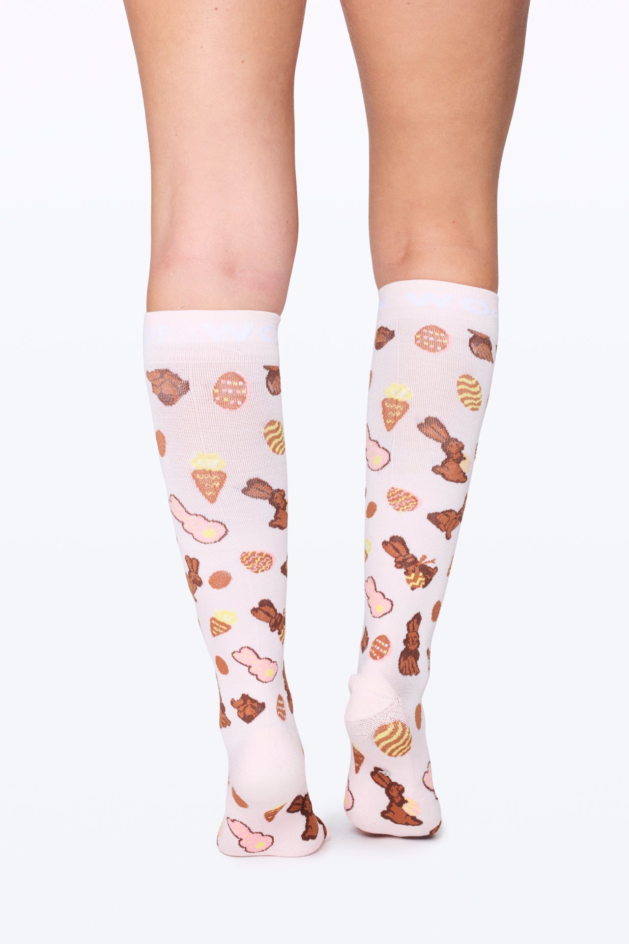Yummy Bunnies Bamboo Compression Socks