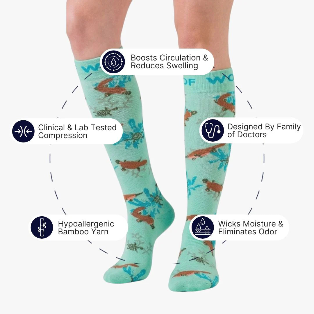 Platypus Bamboo Compression Socks