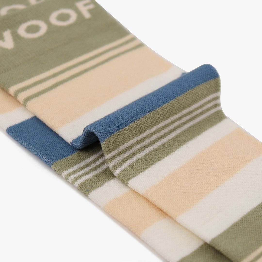 Chill Sunday Stripes Bamboo Compression Socks