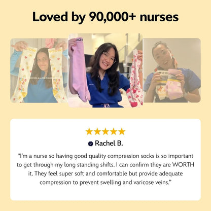 Disney’s Winnie the Pooh Bamboo Compression Socks, Easter Egg Hunt