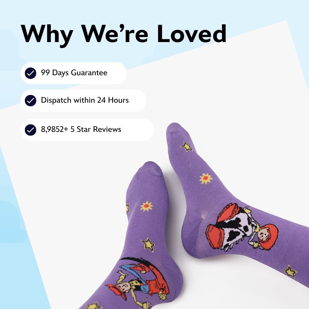 Disney & Pixar’s Toy Story Bamboo Compression Socks, Howdy Partner
