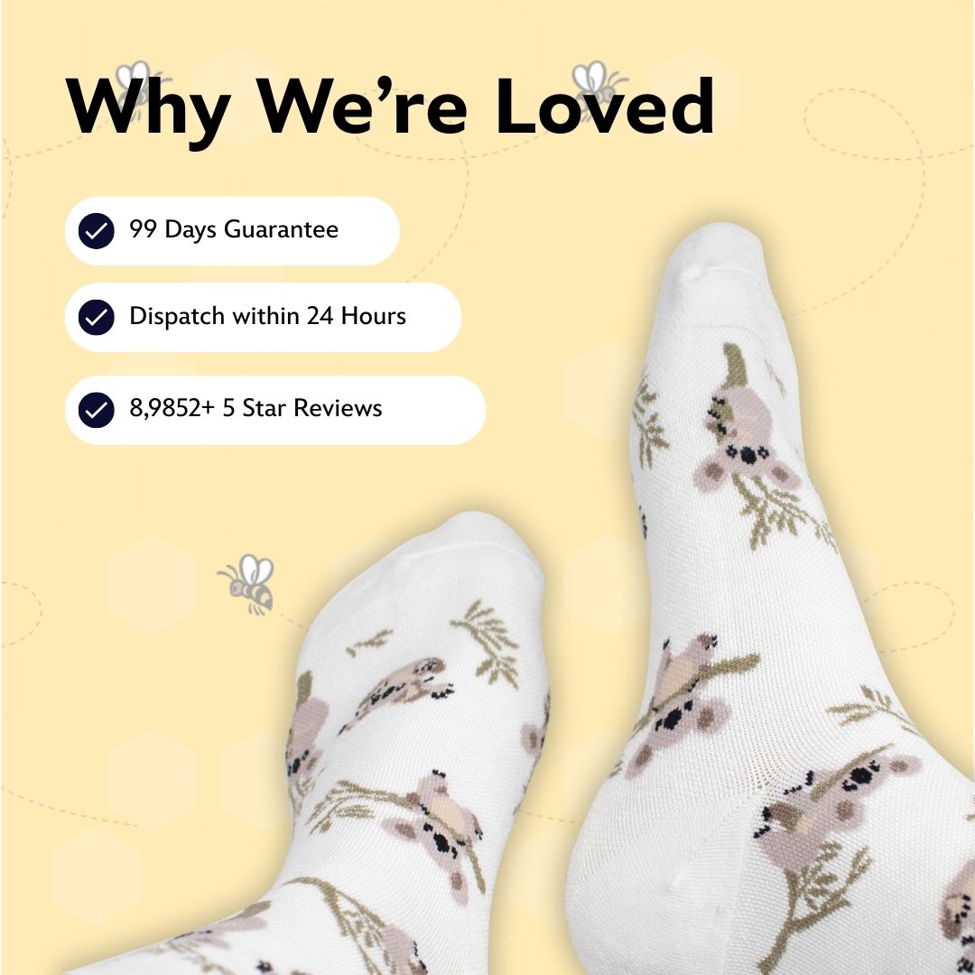 Disney’s Winnie the Pooh and Friends Bamboo Compression Socks, Best Friends