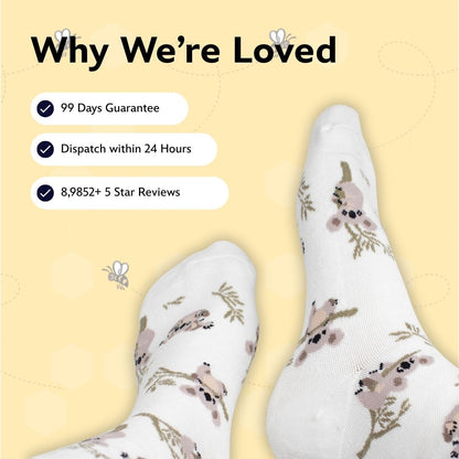 Disney’s Winnie the Pooh and Friends Bamboo Compression Socks, Best Friends