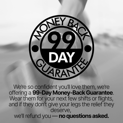 Blue & Red Performance Compression Socks