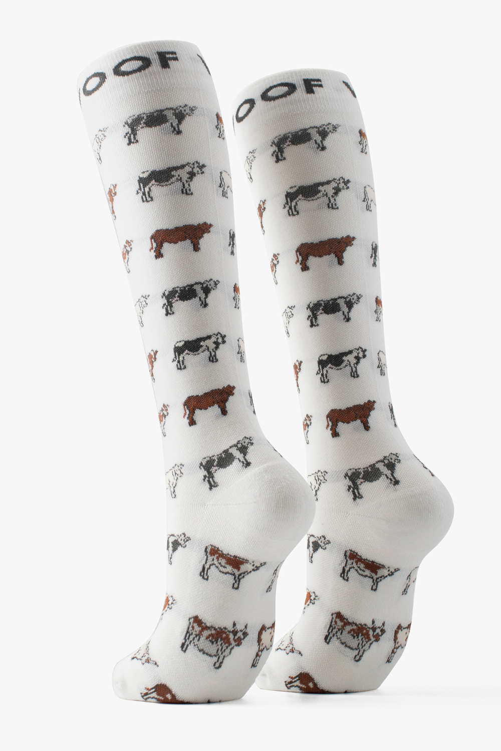 Cows Bamboo Compression Socks