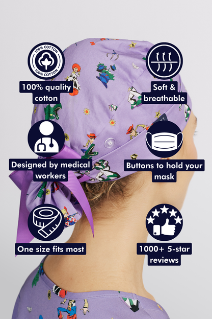 Disney & Pixar’s Toy Story Women’s Scrub Cap, You’ve got a friend