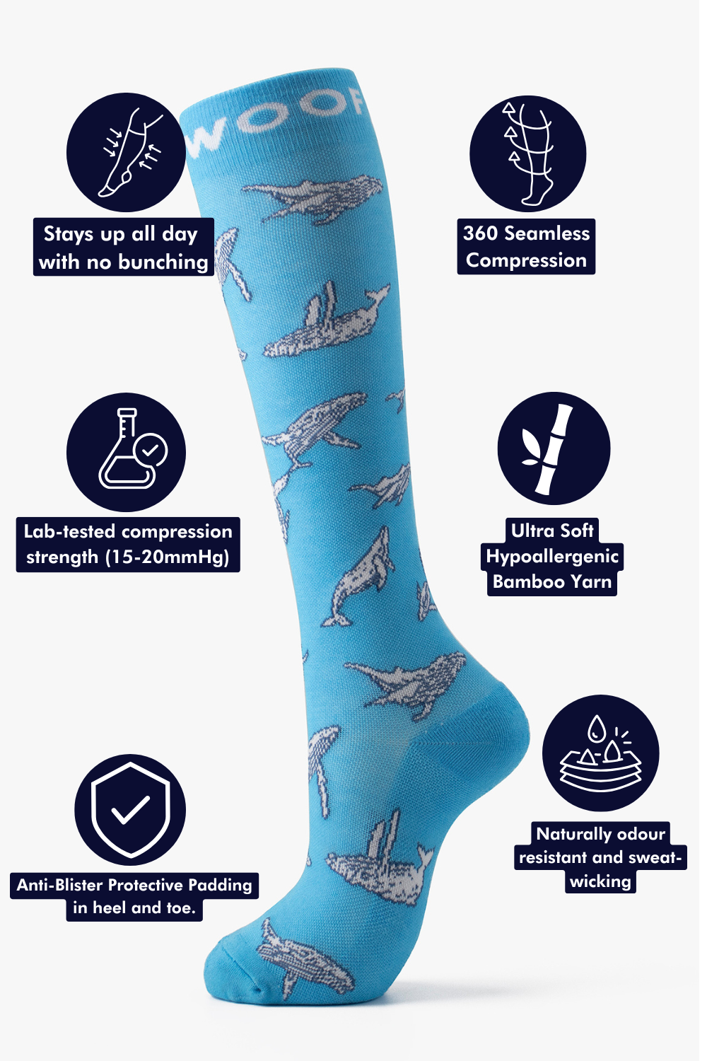 Migaloo Bamboo Compression Socks