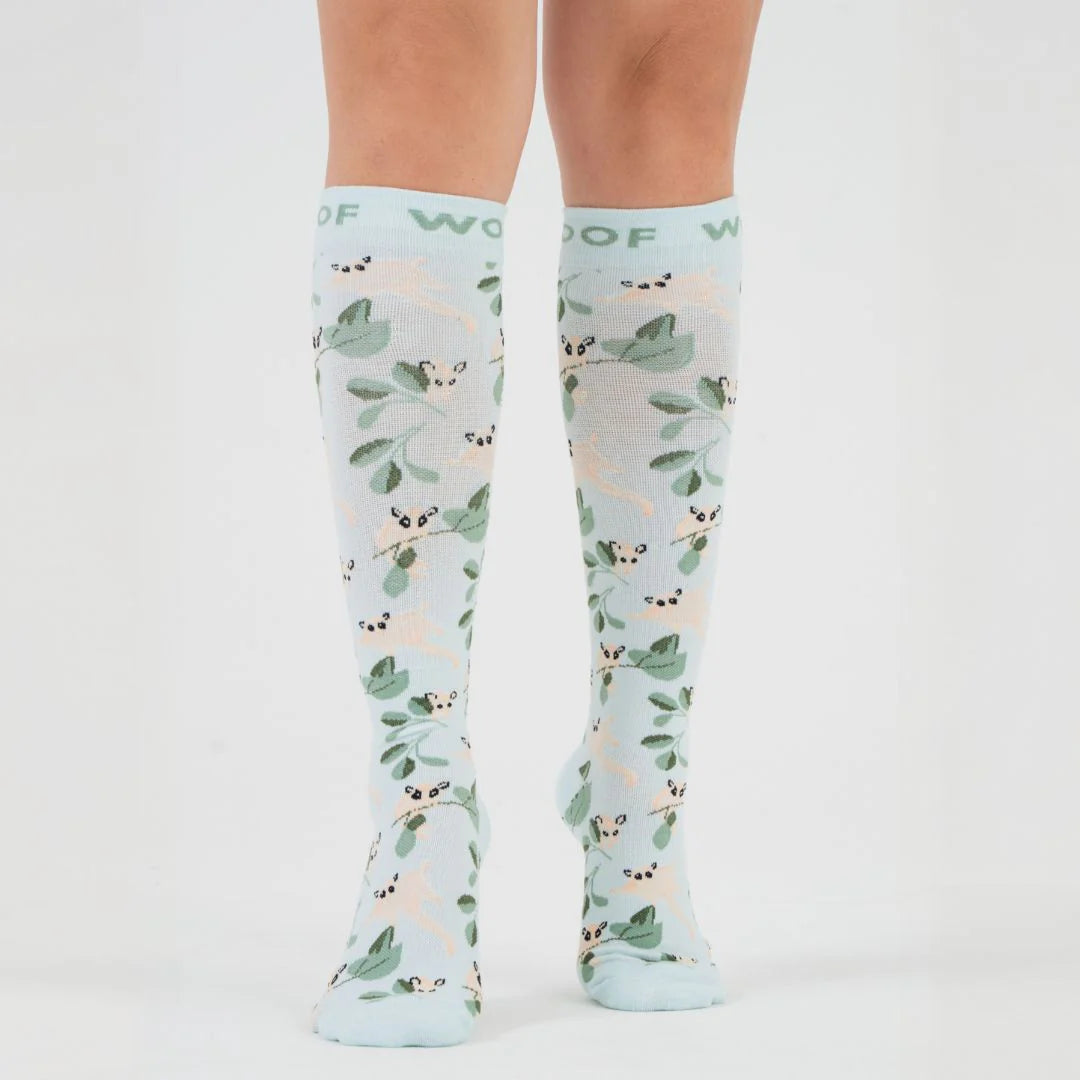 Sugar Gliders Bamboo Compression Socks