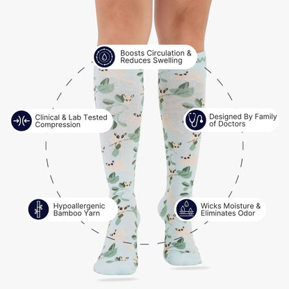 Sugar Gliders Bamboo Compression Socks